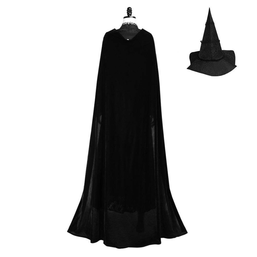 Wicked Elphaba Outfit Carnival Halloween Cosplay Costume Set - Ecosfun