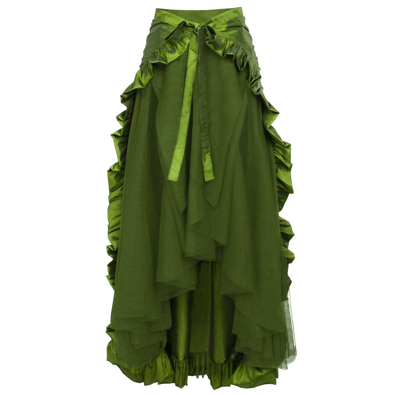 Medieval Women's Retro Style Pirate Waist Dance Skirt Dress - Ecosfun