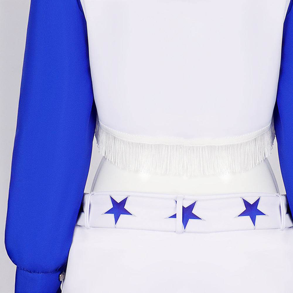 Dallas Cowboy Cheerleader Stage Star Costume For Women - Ecosfun