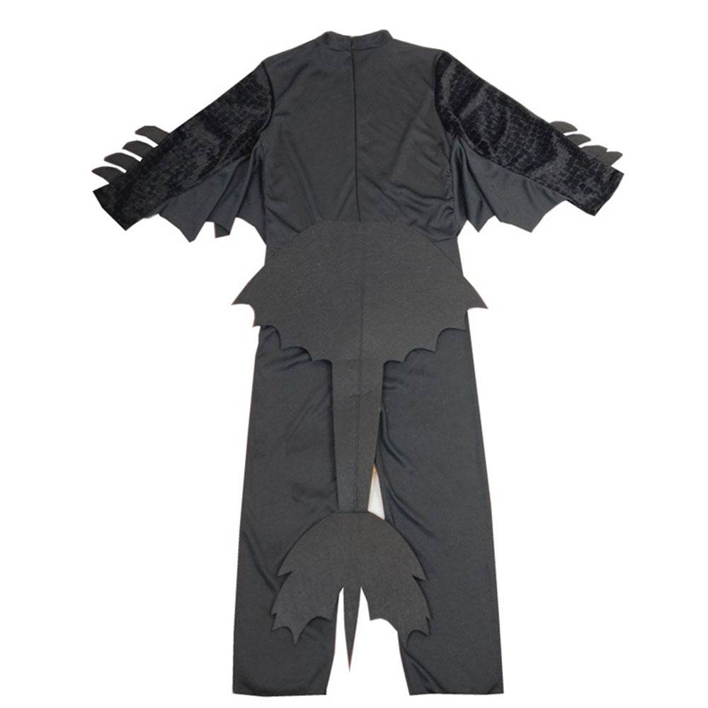 How to Train Your Dragon: Toothless Live Action Deluxe Child Costume Halloween - Ecosfun