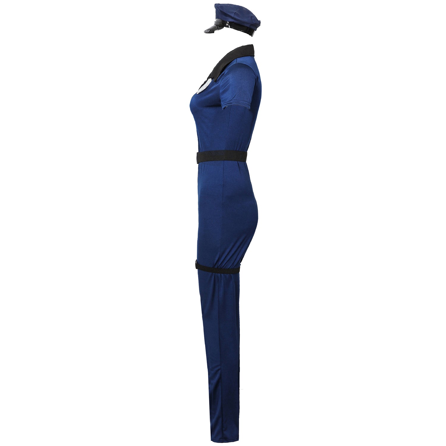 Women Cop Police Costume With Hat Halloween M to XL