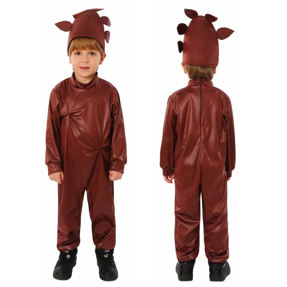 Chocolate Sauce Kids Funny Stage Performance Cosplay Costumes Halloween - Ecosfun