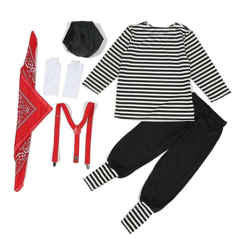 Kids Clown Cosplay Costume for Halloween Stage play - Ecosfun