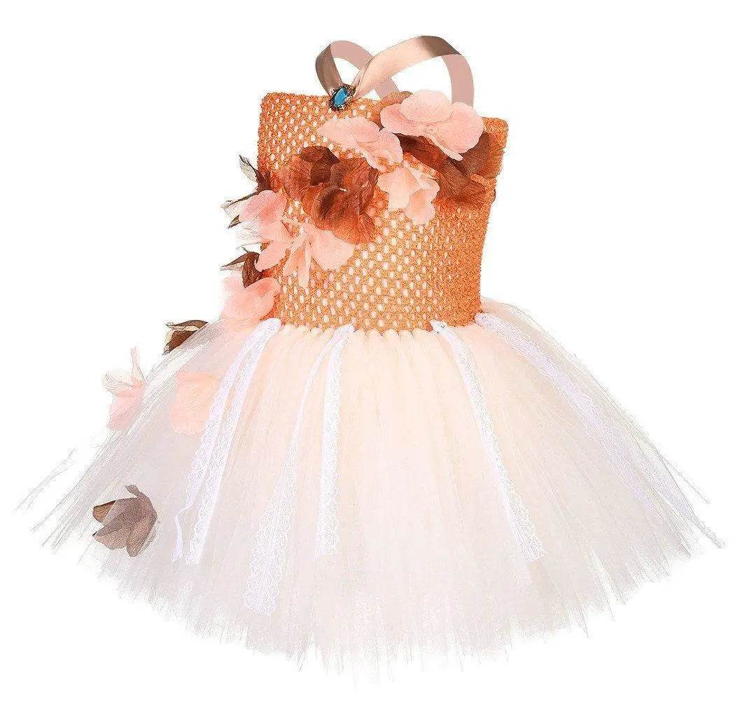 Moana Cosplay Costume Tutu Dress for Baby Girls - Ecosfun