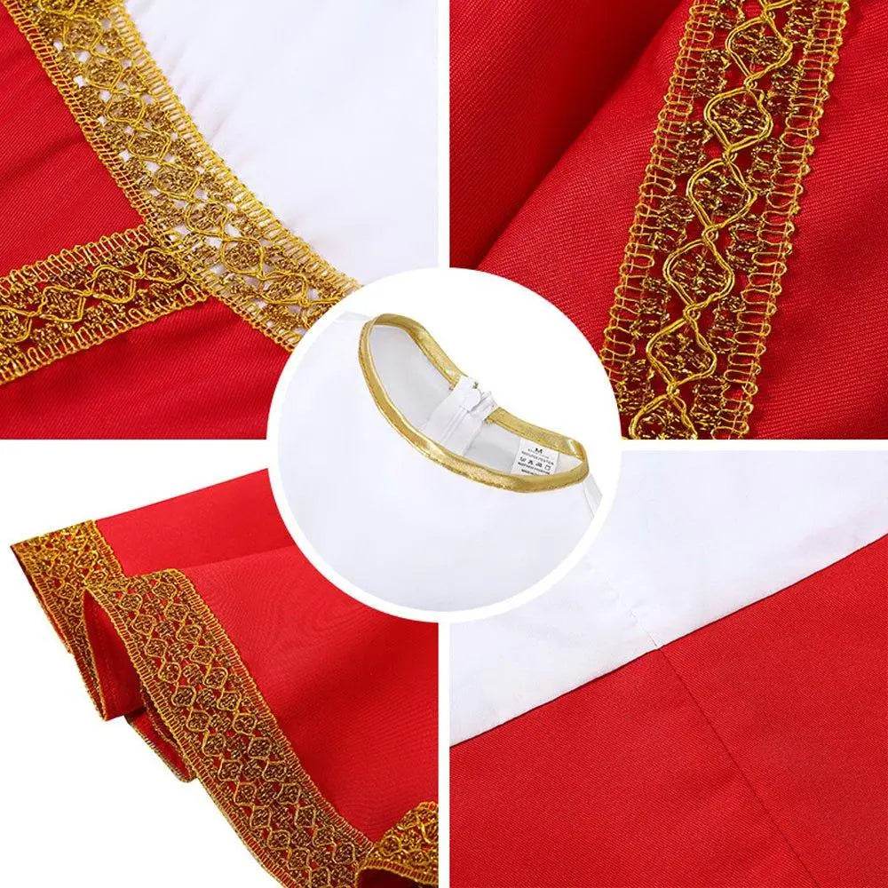 Russian Girls Cosplay Costume Ethnic Dress Halloween National Oufit Dresses Stage Performances - Ecosfun