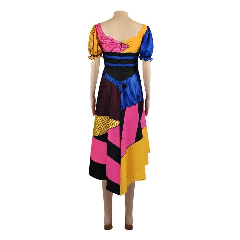 Sally Jack Skellington Finkelstein Costume Dress The Nightmare Before Christmas Halloween - Ecosfun