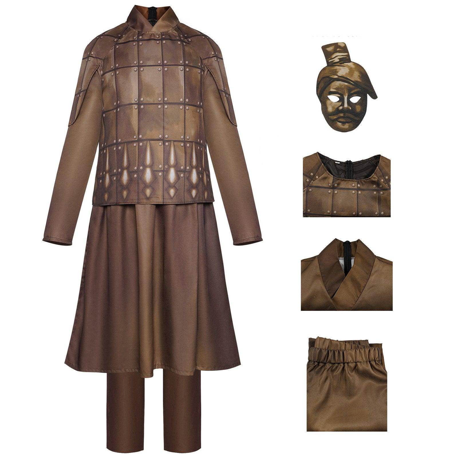Anime Terracotta Warriors Cosplay Costume Party Carnival Adult - Ecosfun
