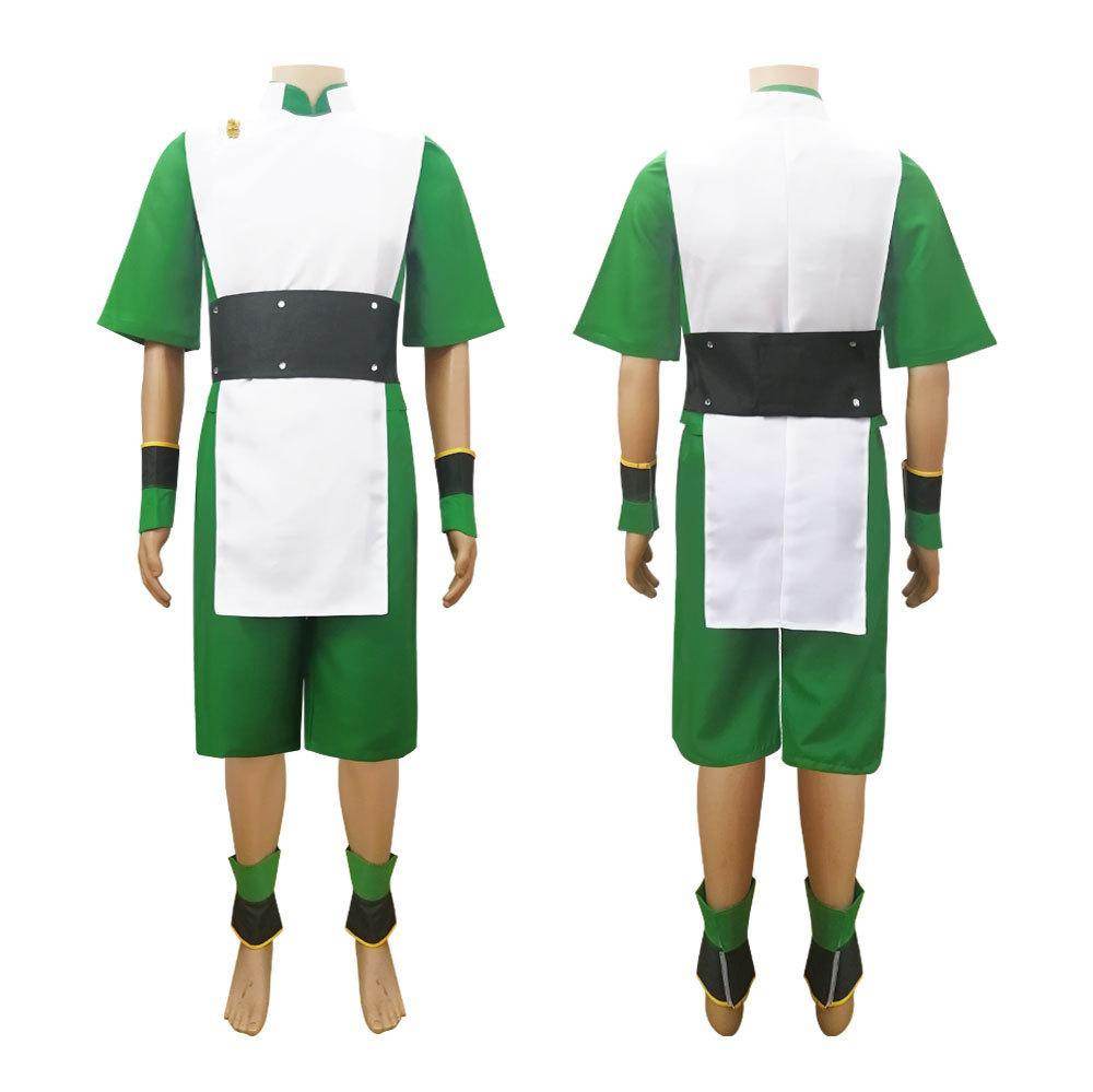 Avatar The Last Airbender Toph bengfang Costume Party Carnival Cosplay Full Set - Ecosfun