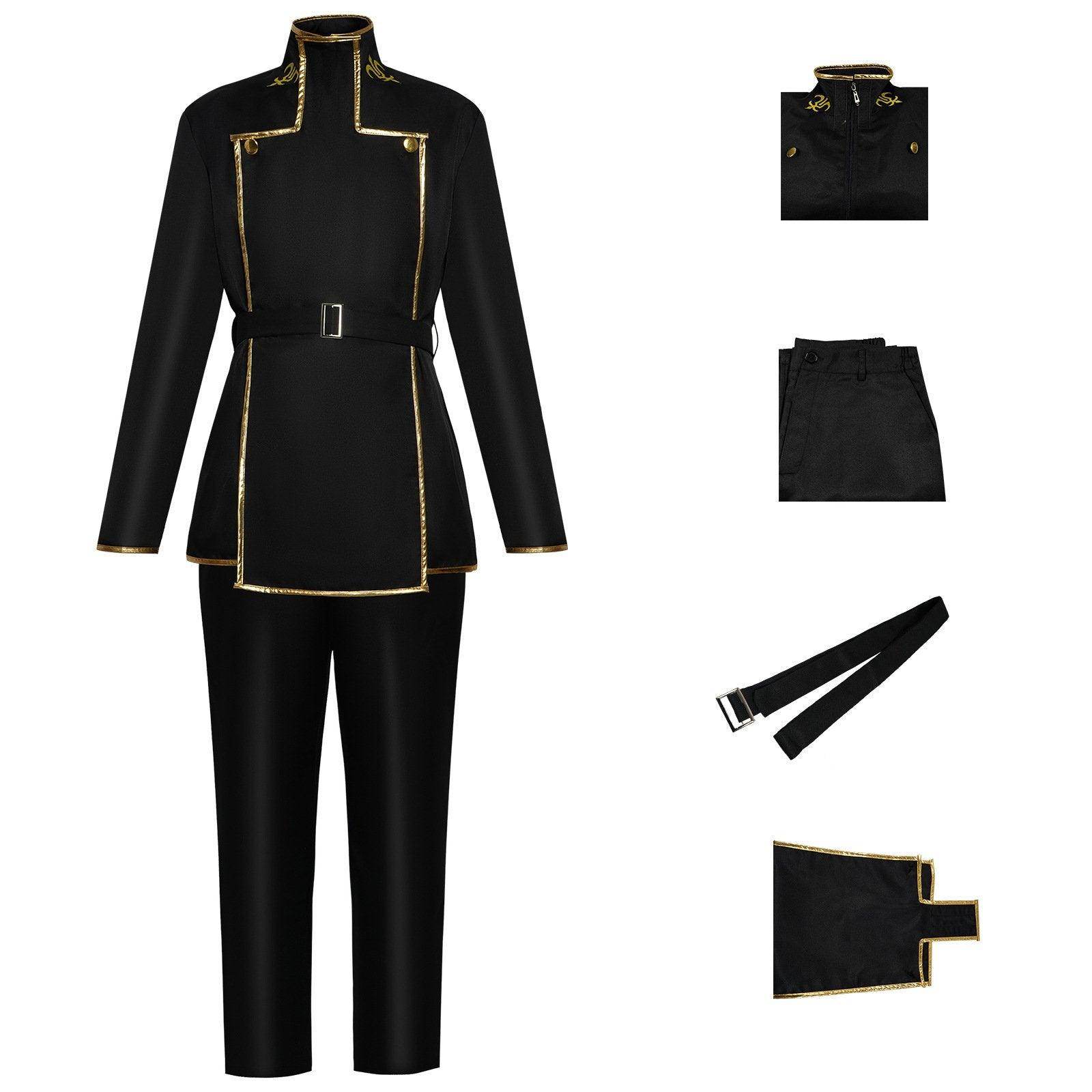 Code Geass Lelouch of the Rebellion Party Cosplay Costume Carnival Adult - Ecosfun
