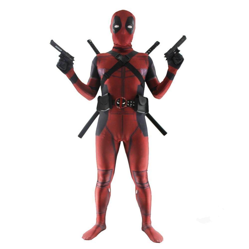 Deadpool & Wolverine Costume Cosplay for Adult kids All Size - Ecosfun