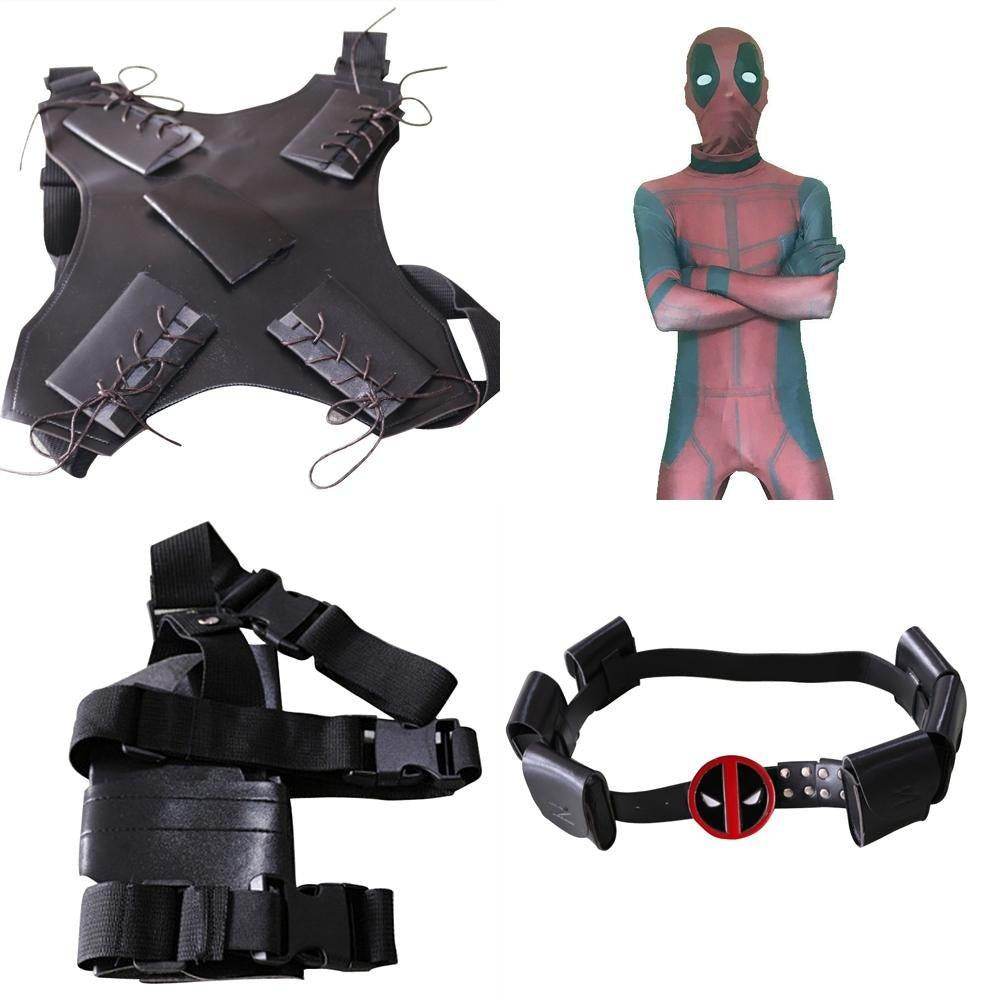Deadpool & Wolverine Costume Cosplay for Adult kids All Size - Ecosfun