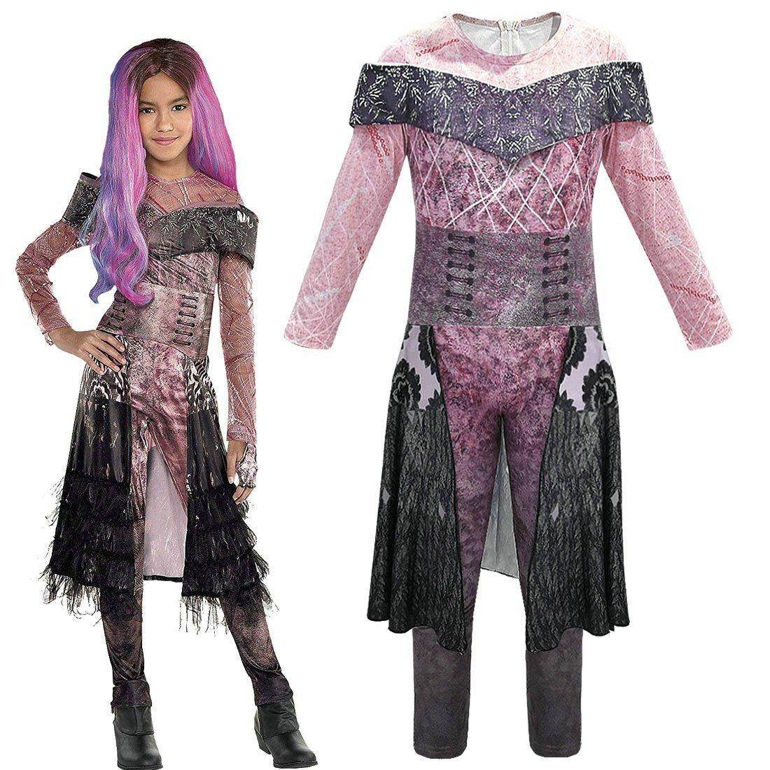 Descendants 3 Audrey Performance Cosplay Costume Jumpsuit for Kids - Ecosfun