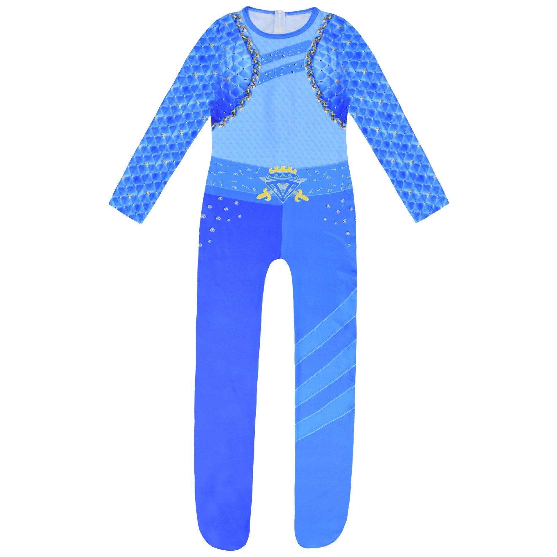 Descendants 4 Queen of Hearts Costume Halloween for Kids Girls - Ecosfun