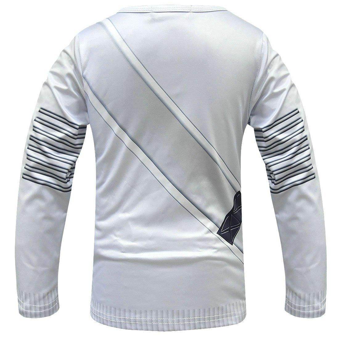 DJ Marshmello Chris Comstock Costume Top Pants Mask for Kid - Ecosfun
