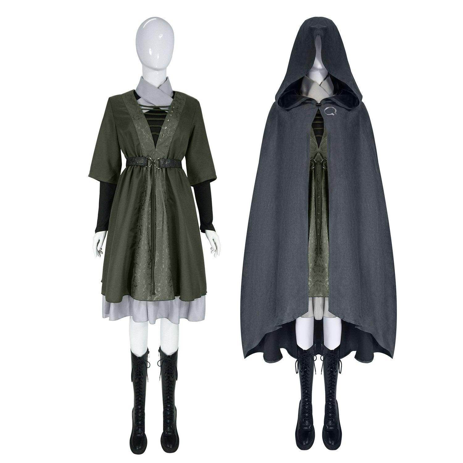 Elden Ring Meilinna Fire Keeper Costume Party Carnival Cosplay Full Set - Ecosfun