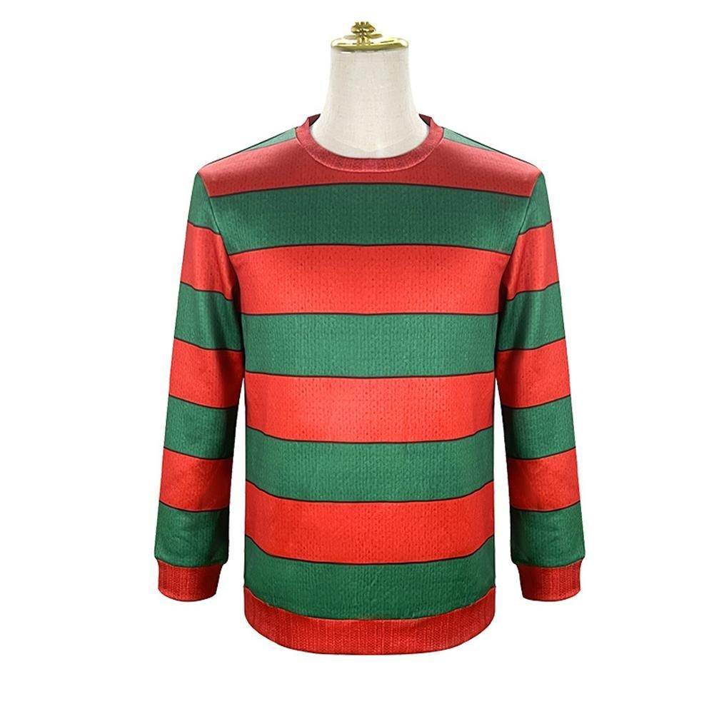Freddy Krueger A Nightmare on Elm Street Adult Cosplay Costume Outfits Halloween Carnival Suit - Ecosfun