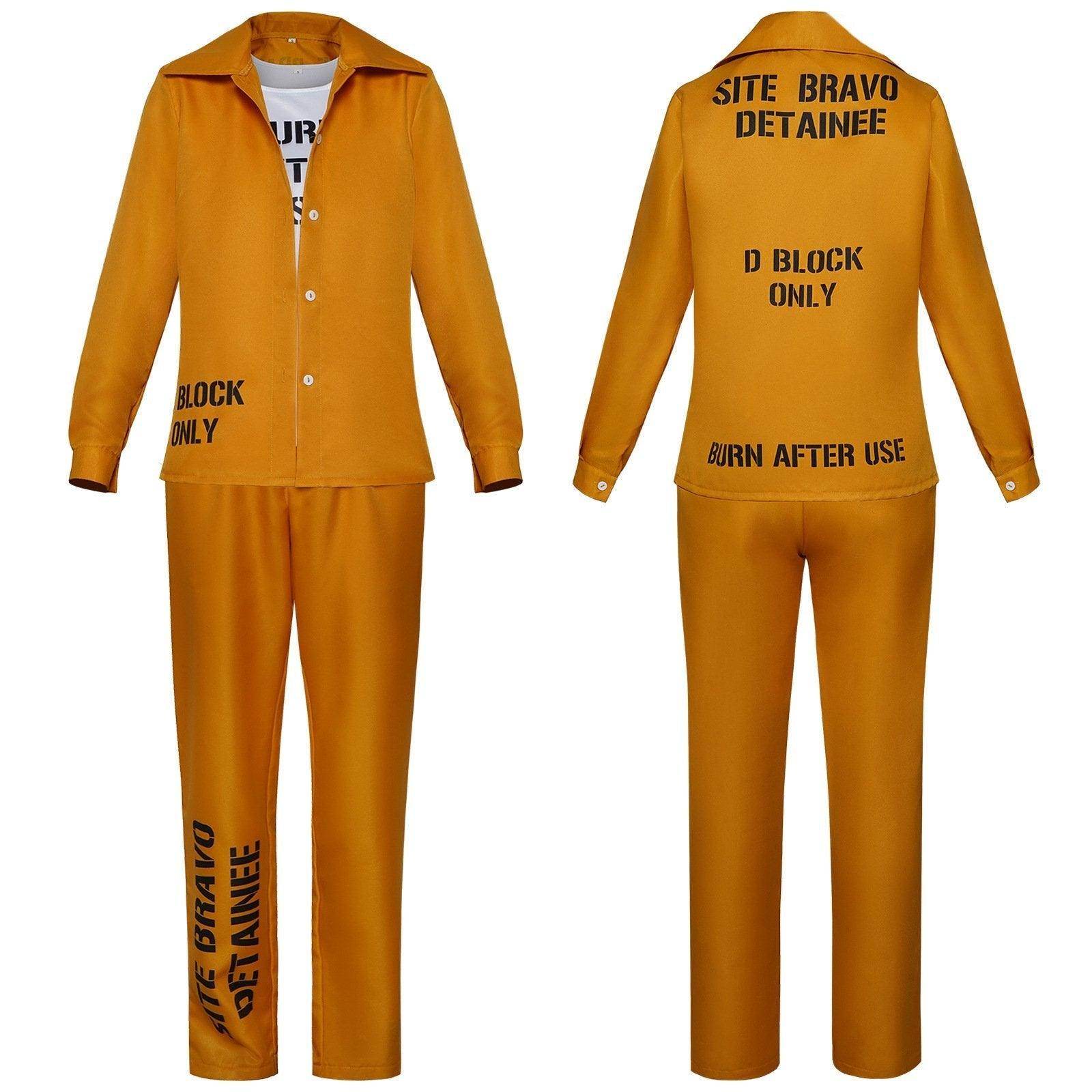 Halloween suicide squad clown Harley Quinn female prison uniform costumes - Ecosfun