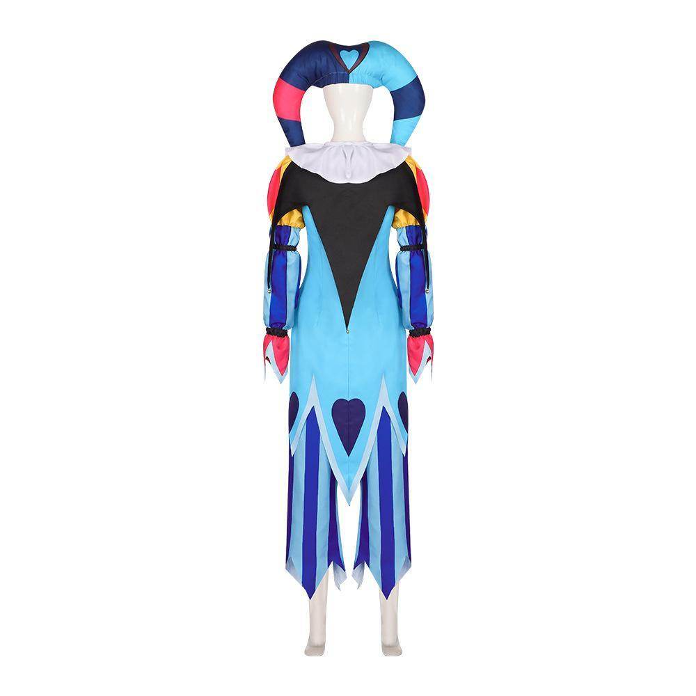 Hazbin Hotel Helluva Boss Fizzarolli clown stage costume cosplay - Ecosfun
