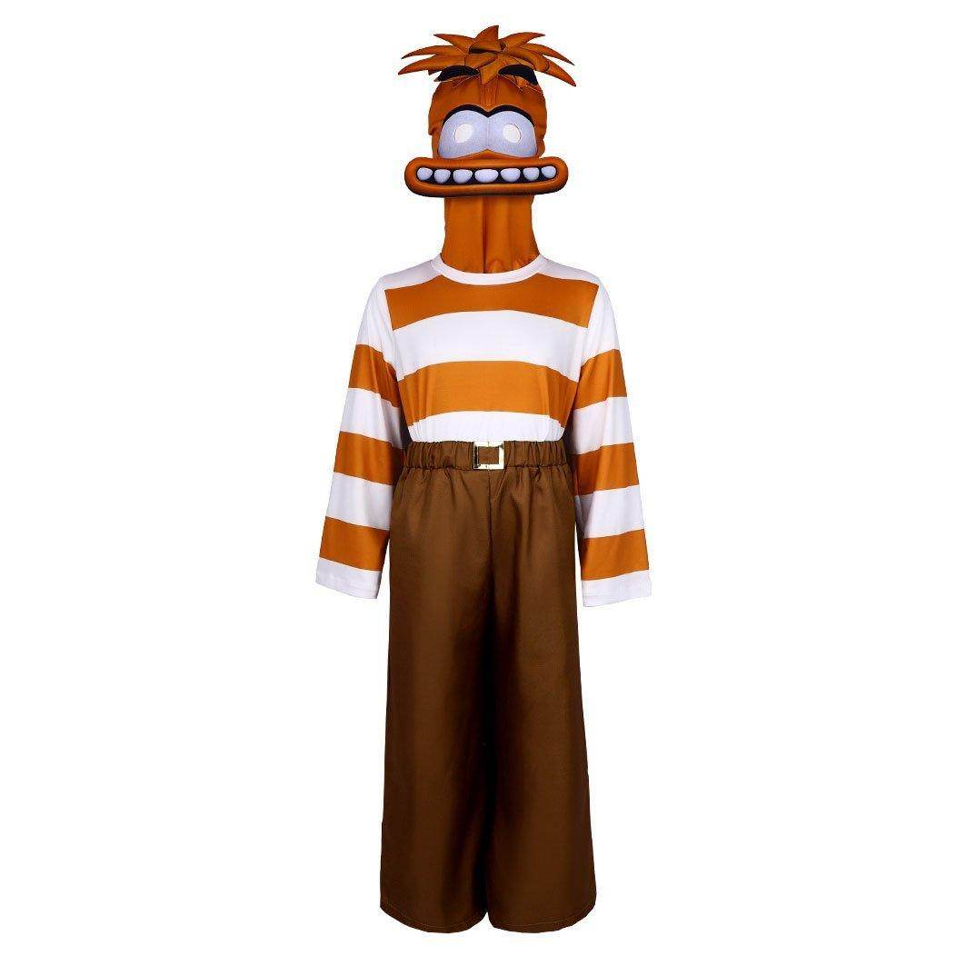 Inside Out 2 Anxiety Costume Halloween Stage Performance Outfit for Kids and Adults - Ecosfun