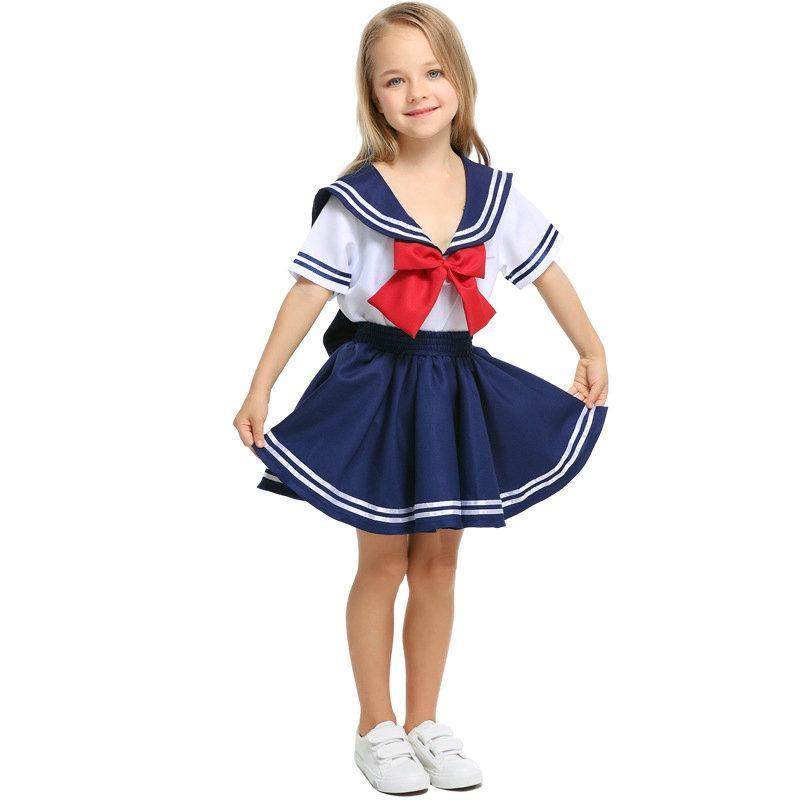 Japanese School Uniform Cosplay Family Matching Costume - Ecosfun