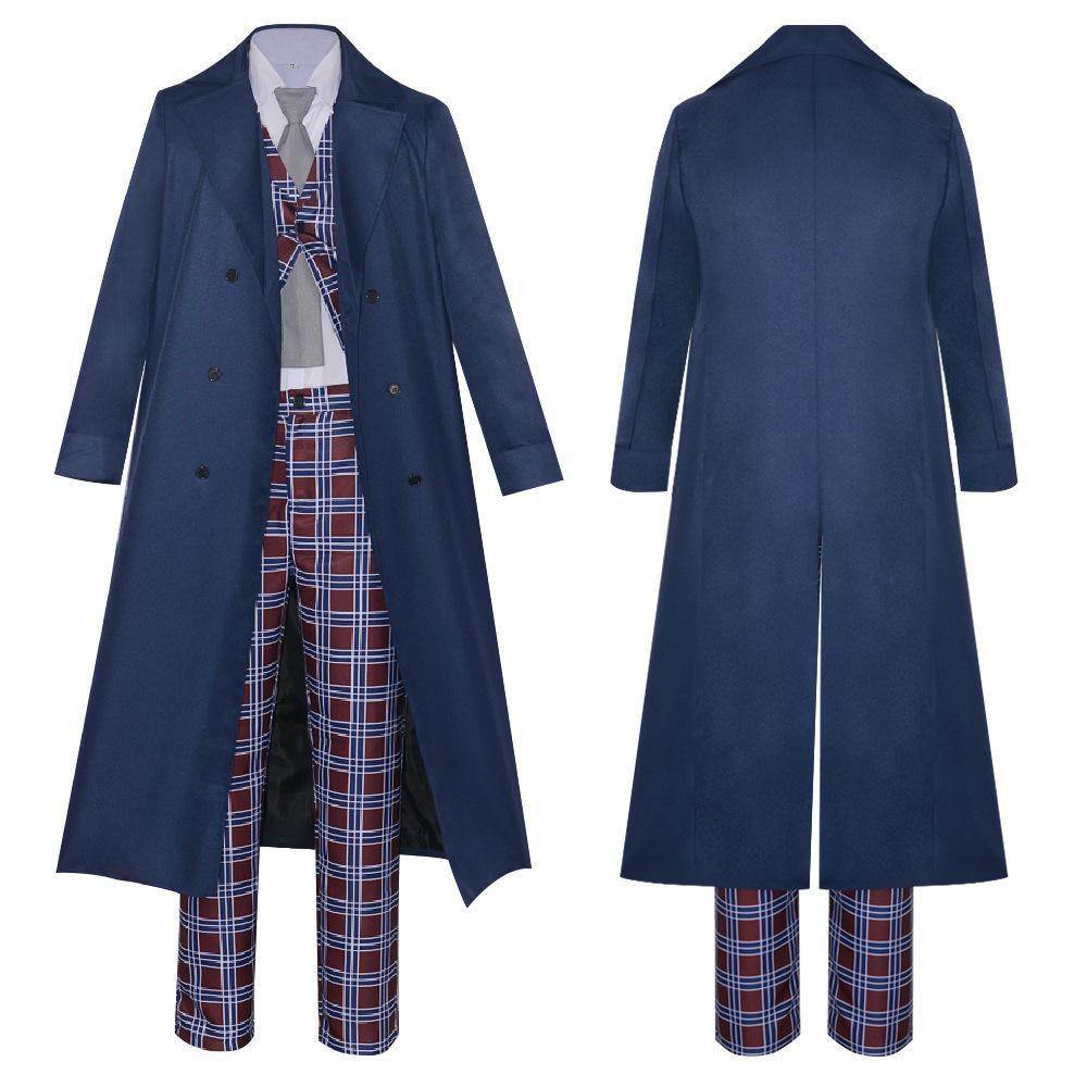 Movie Doctor Who British style retro elegant men's cosplay costume - Ecosfun