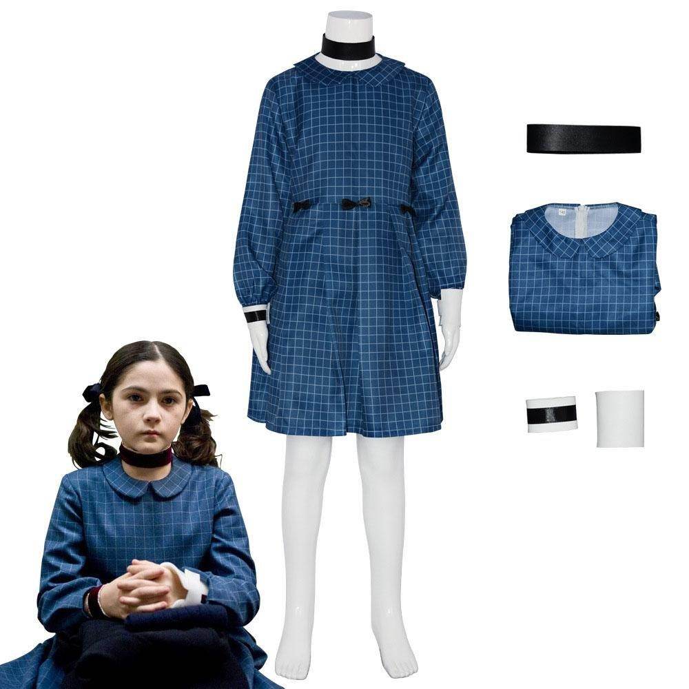 Movie Orphan Esther Cosplay Costumes Carnival Party Outfits Full Set - Ecosfun