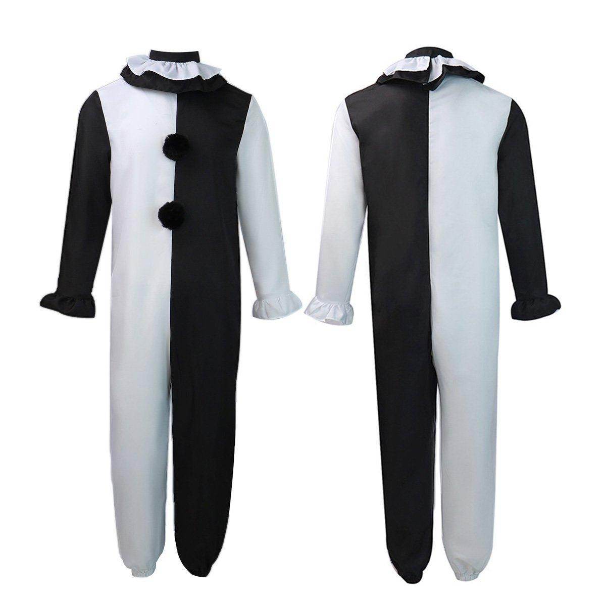 Movie Terrifier 2 Outfits Halloween Carnival Jumpsuit Cosplay Costume For Adults - Ecosfun