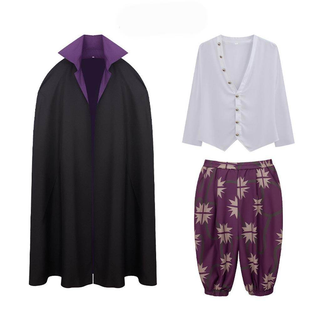 One piece Dracule Mihawk Costume anime cosplay - Ecosfun