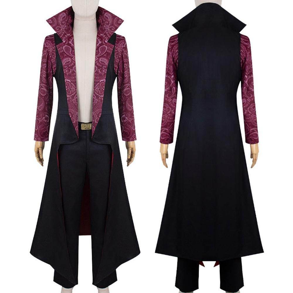 One piece Dracule Mihawk Costume anime cosplay - Ecosfun