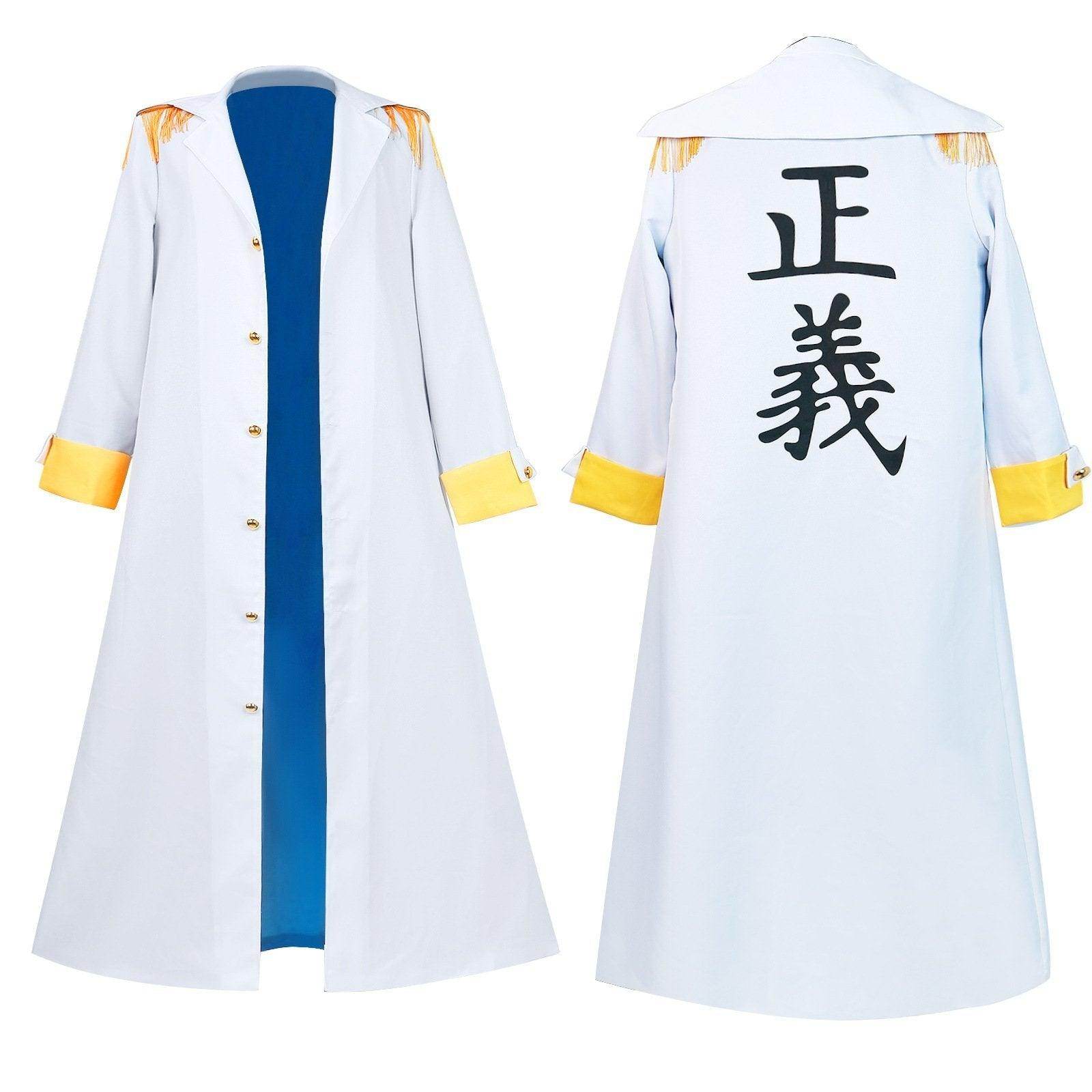 One Piece Wano Country Kizaru Costume Party Carnival Cosplay Full Set - Ecosfun