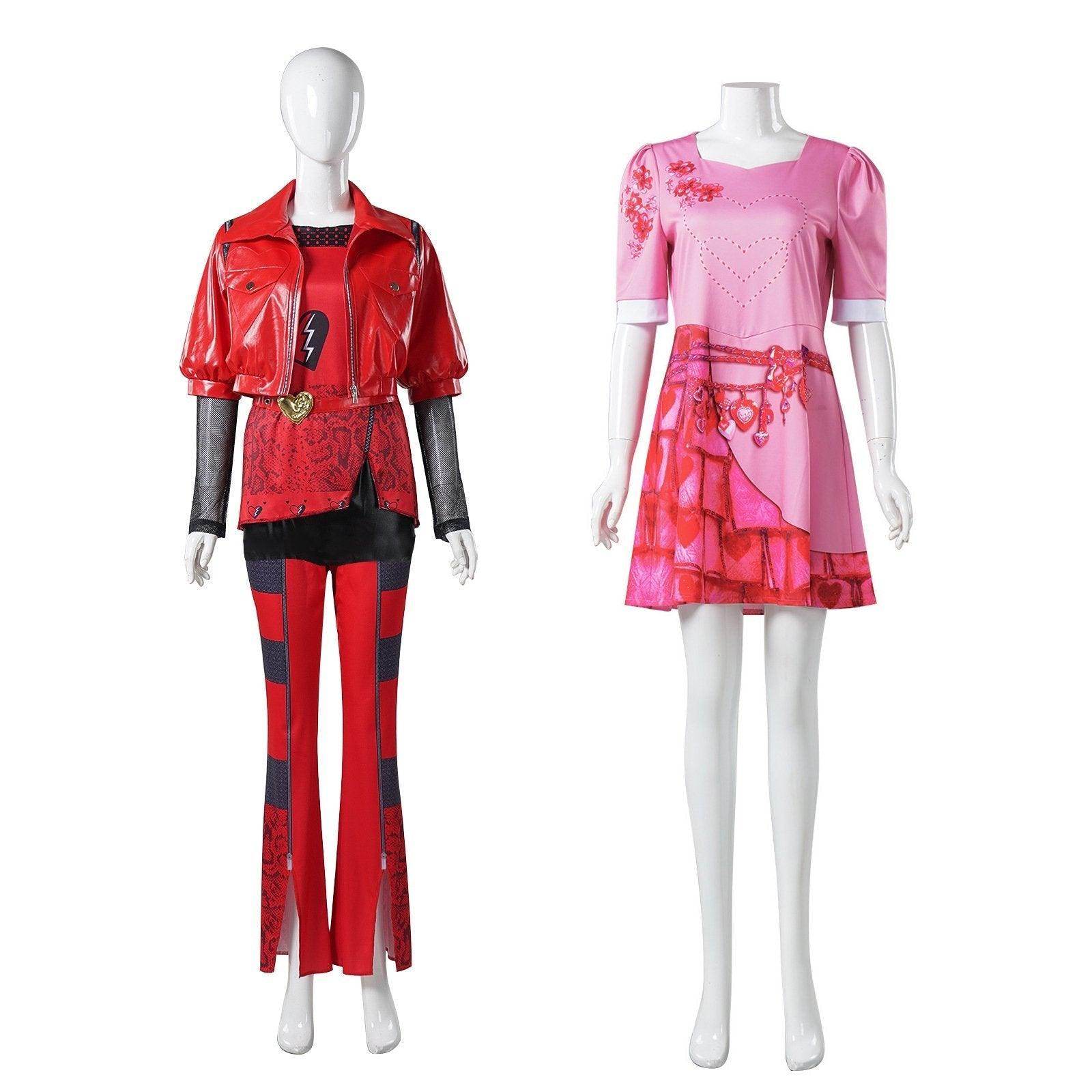 Red from Descendants 4 Queen Of Hearts Costume suit For Adult - Ecosfun