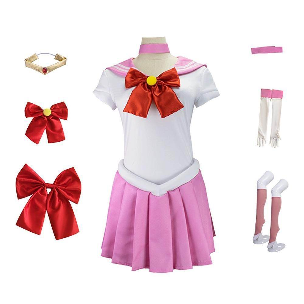 Sailor ChibiChibi Moon Costume Uniform Cosplay Dress Halloween Suit - Ecosfun