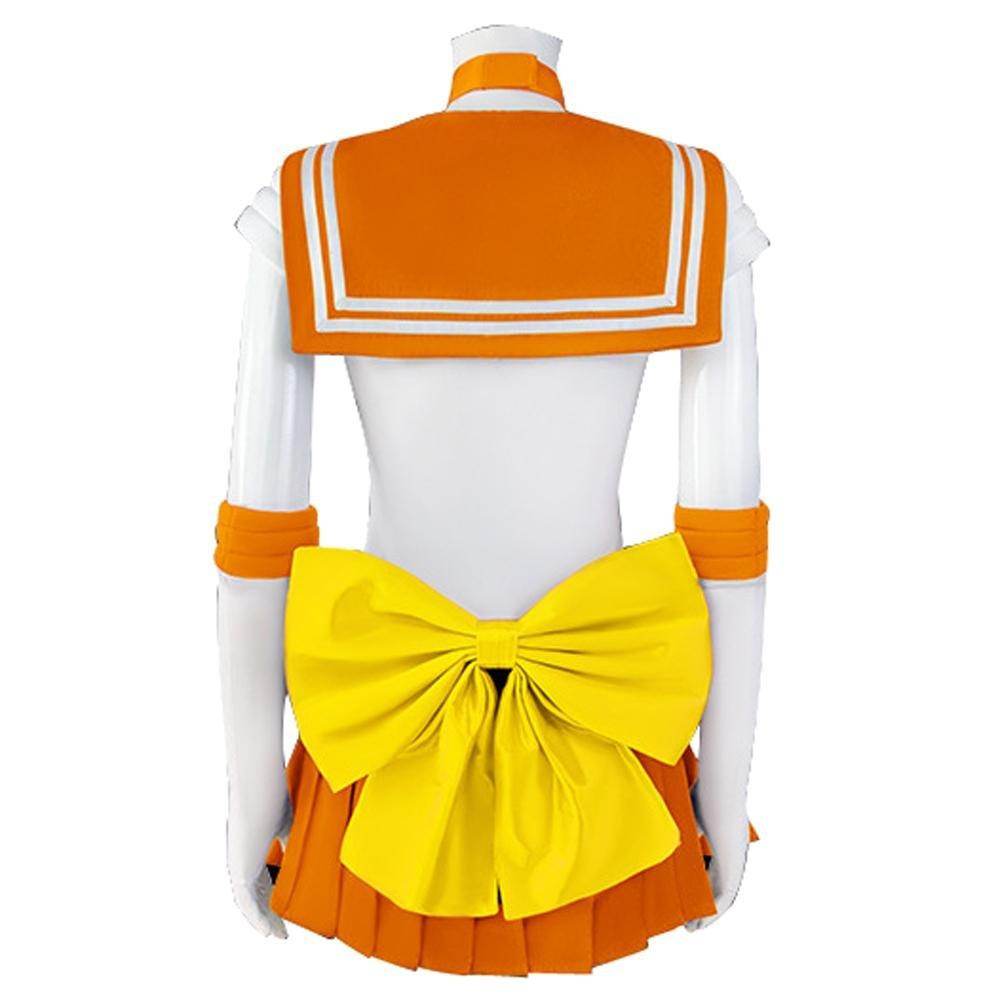 Sailor Moon Minako Aino Costume Uniform Cosplay Dress Outfits Halloween Suit - Ecosfun