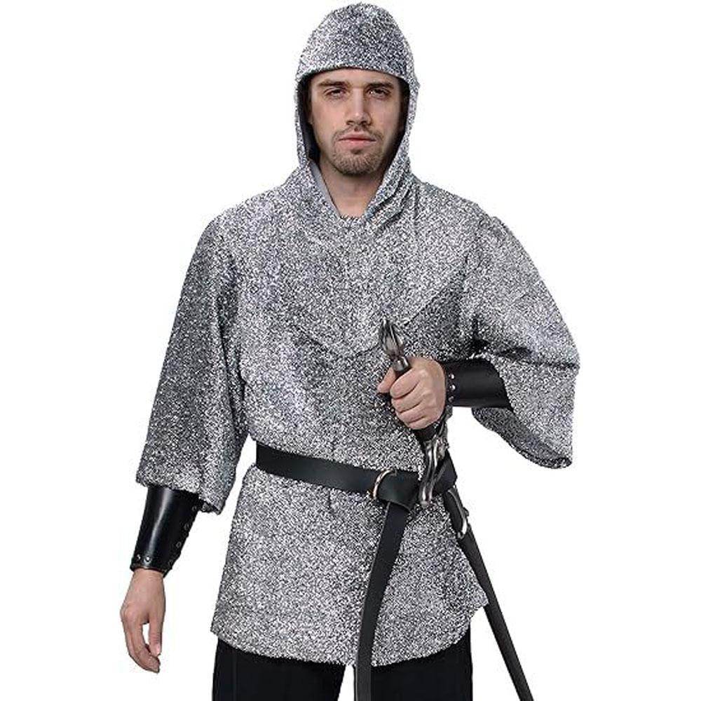 Templar imitation chain shirt Knight cosplay costume halloween - Ecosfun