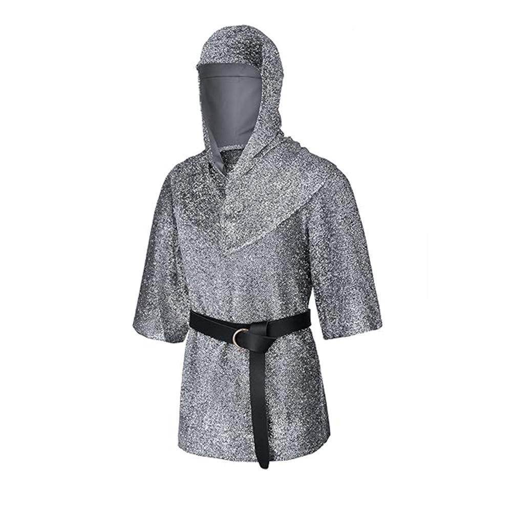 Templar imitation chain shirt Knight cosplay costume halloween - Ecosfun