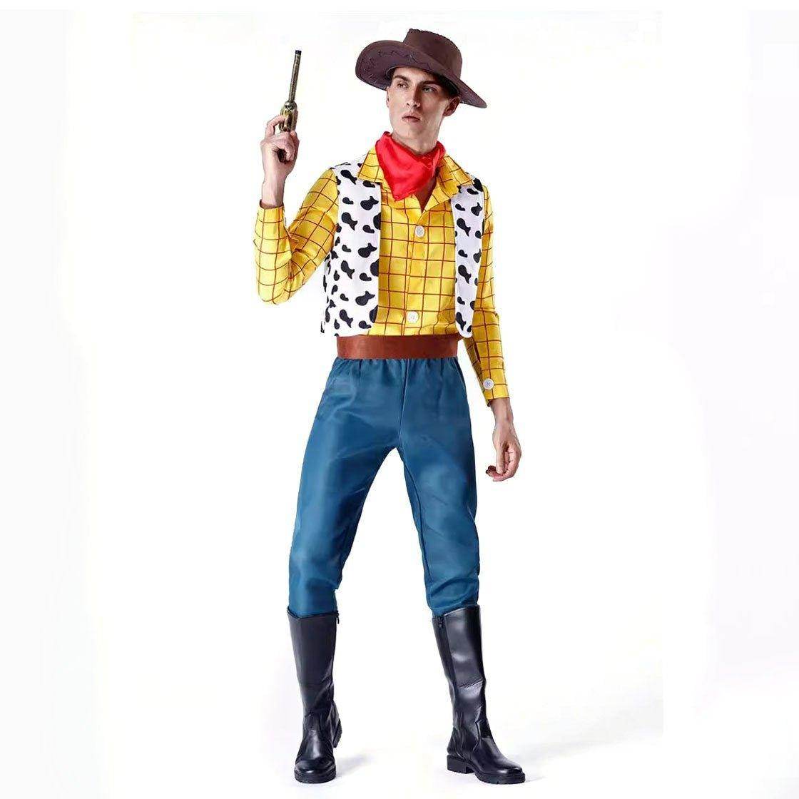 Toy Story 4 Woody Costume Halloween For Women Adult - Ecosfun